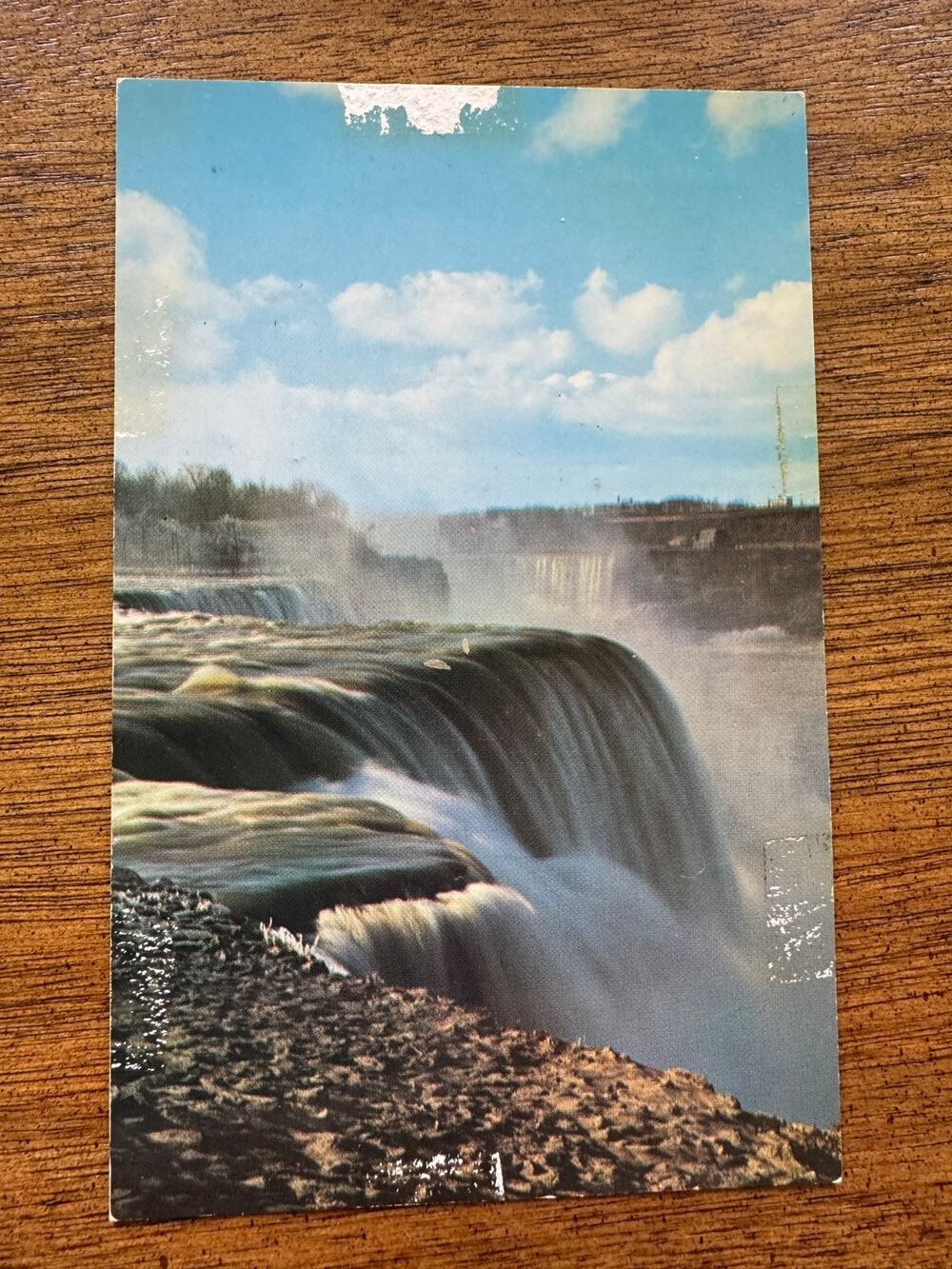 Vintage Prospect Point American Falls Niagara Falls NY Chrome Postcard